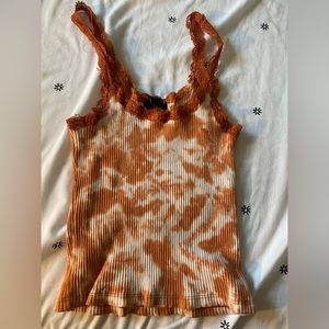 Forever 21 “vintage” ribbed cropped tank